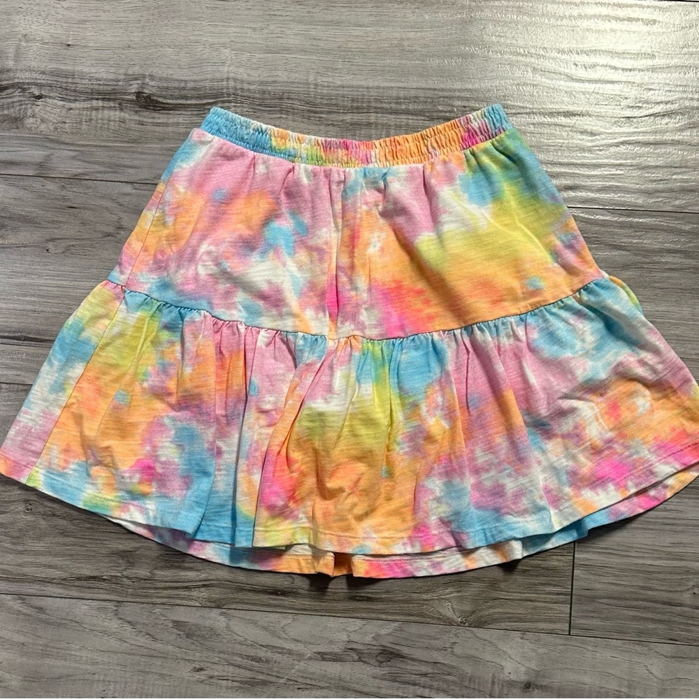🛍️3/$15 Multicolour Tie Dye Girls Mini Skort